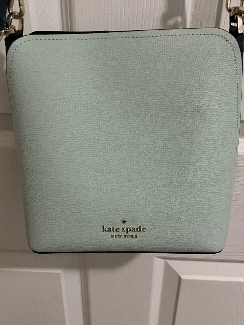 kate spade Mint Green and Dark Teal Crossbody Bag